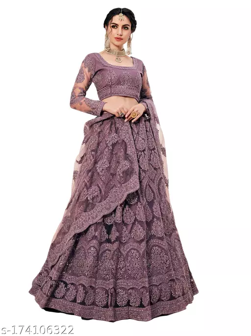 MW2426Wondor Chain Cording Lehenga Choli ( Semi Stitched ) – monday mall